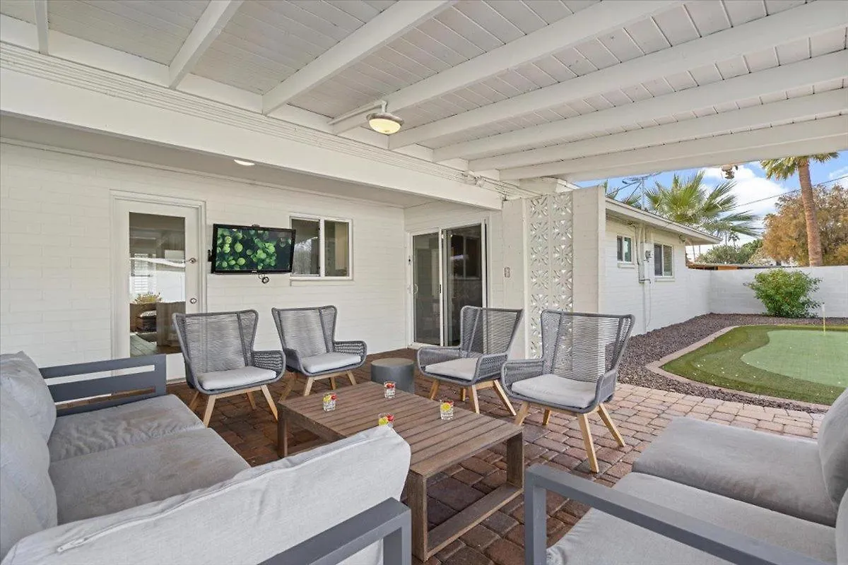 Ferienhaus Villa Mulberry Mulligan-Pool-Mini Golf-Mins To Old Town Scottsdale